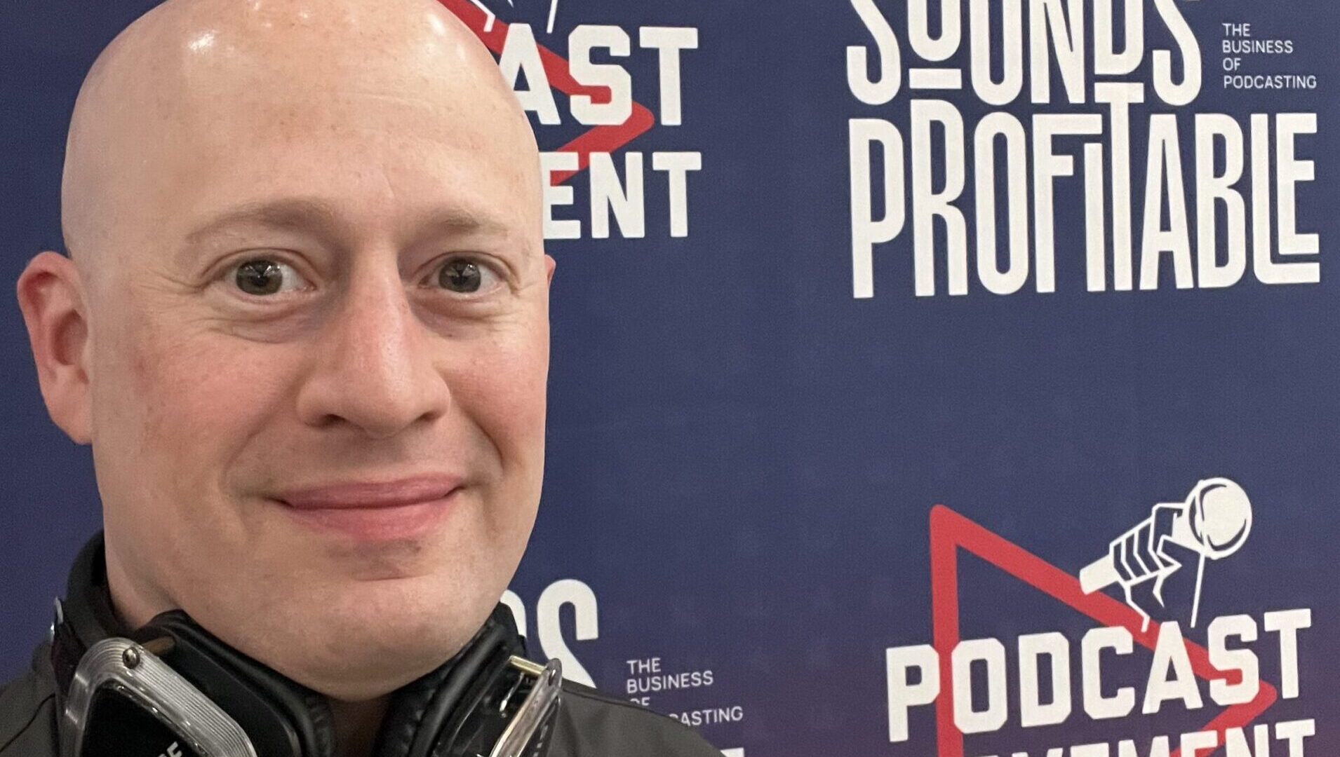Jon "JAG" Gay at Podcast Movement 2025 in Dallas, TX