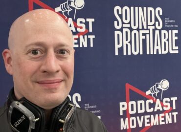 Jon "JAG" Gay at Podcast Movement 2025 in Dallas Texas