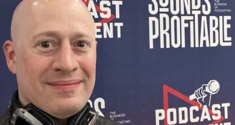 Jon "JAG" Gay at Podcast Movement 2025 in Dallas Texas