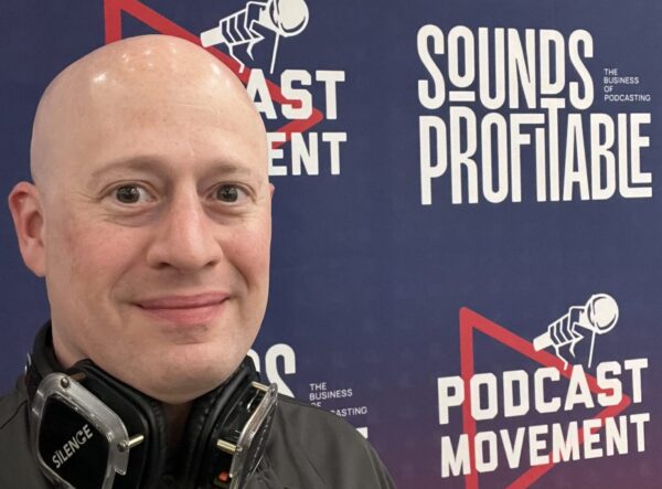 Jon "JAG" Gay at Podcast Movement 2025 in Dallas Texas