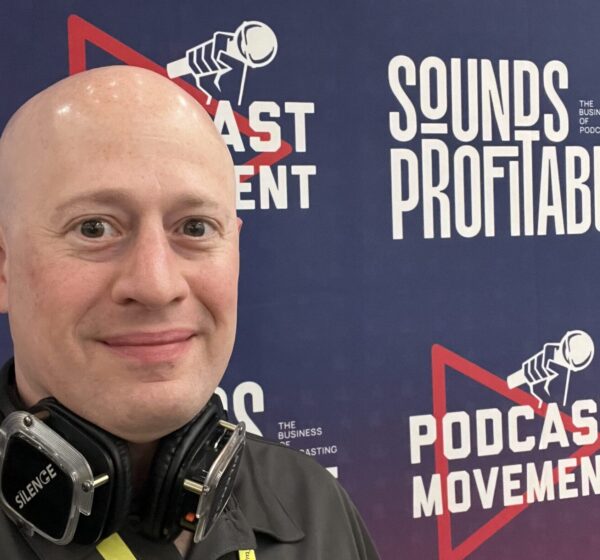 Jon "JAG" Gay at Podcast Movement 2025 in Dallas Texas