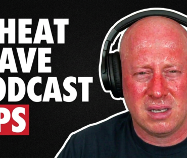 JAG Podcast Productions Tips for recording podcasts in a heat wave with Jag hot ehadshot